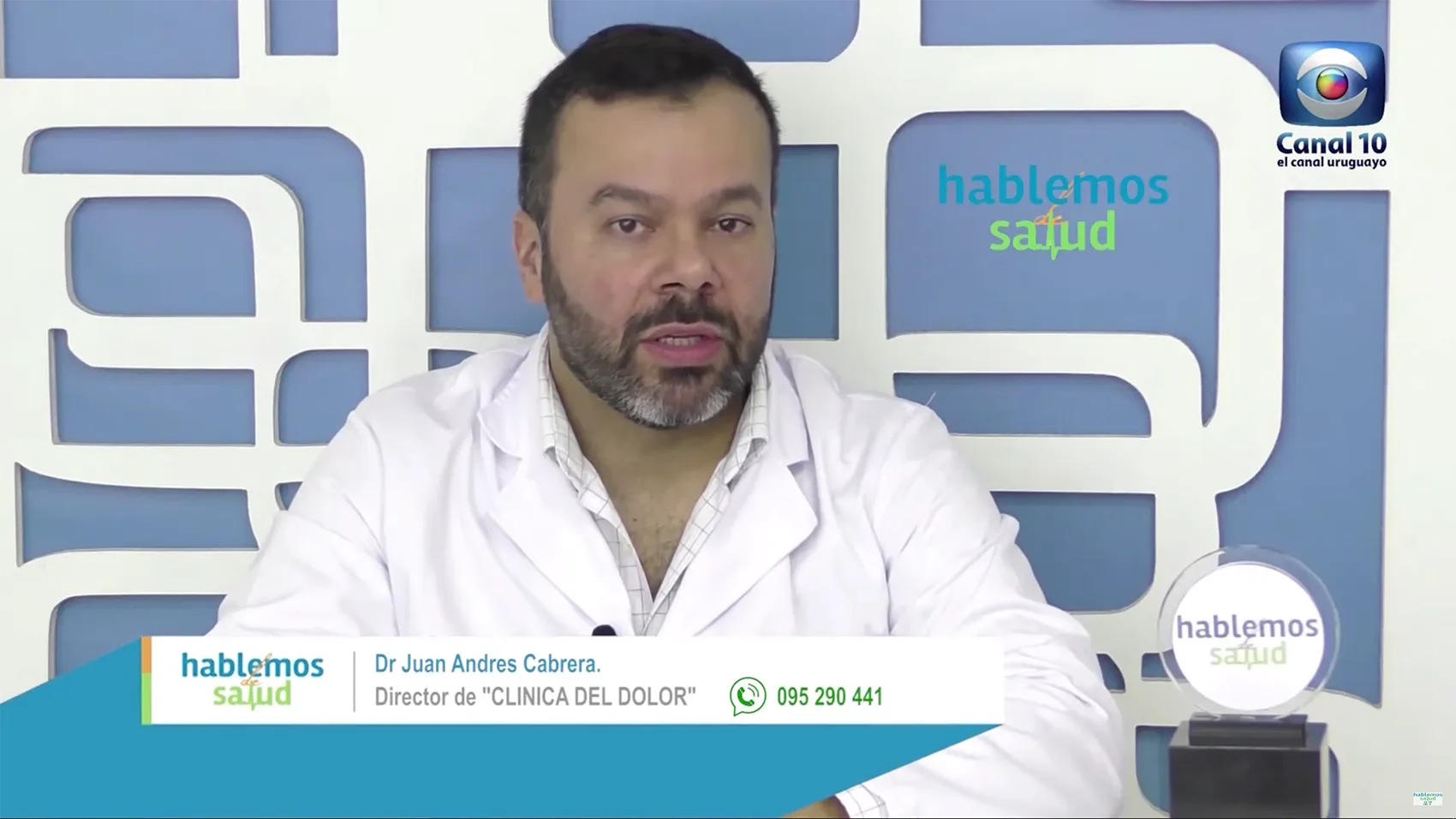 Participación del Dr. Juan Andrés Cabrera en el programa "Hablemos de Salud"