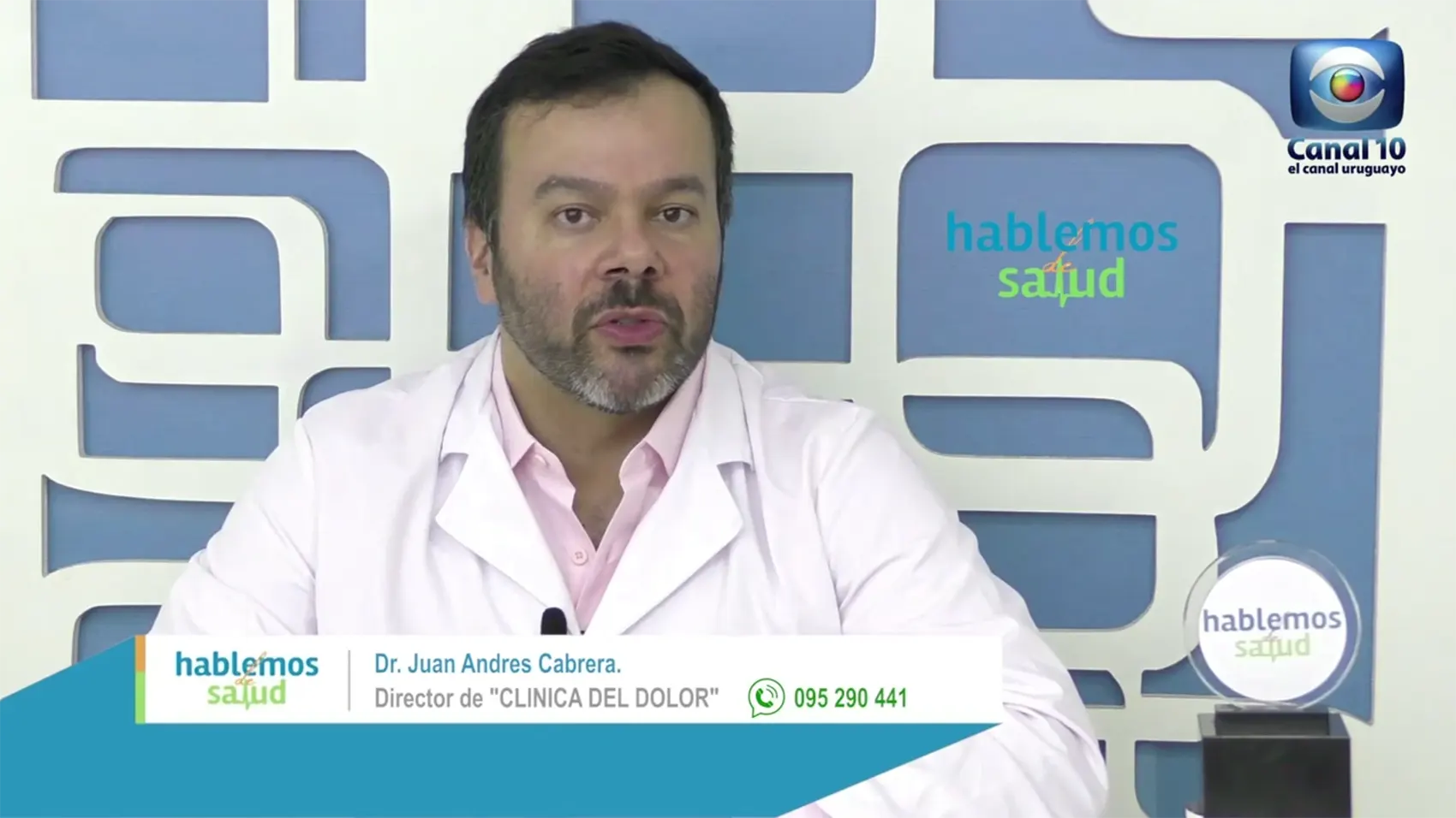 El Dr. Juan Andrés Cabrera habla de la culebrilla en "Hablemos de Salud"